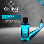 Skinn By Titan 24Seven Perfume for Men - Aqua Eau De Parfum | Grocsy