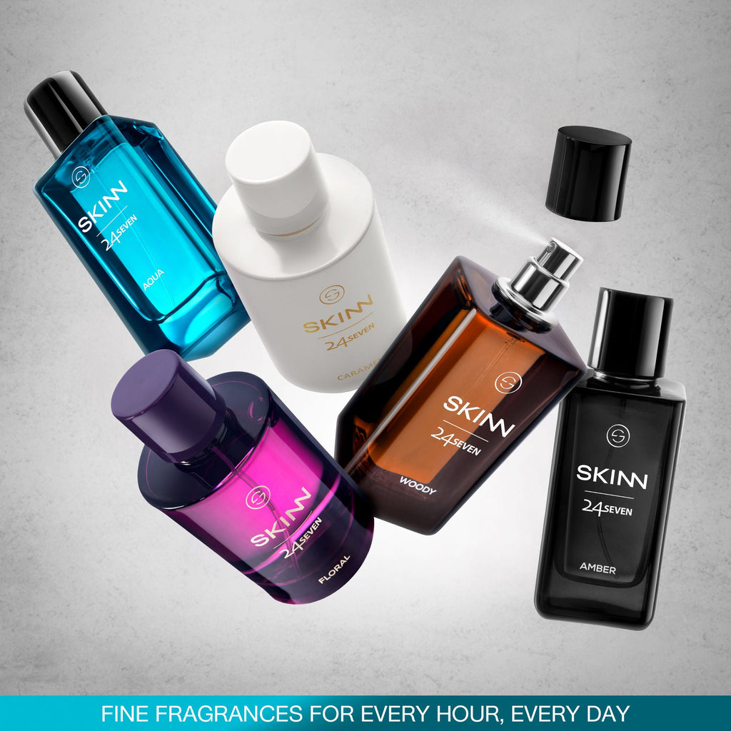 Skinn By Titan 24Seven Perfume for Men - Aqua Eau De Parfum | Grocsy