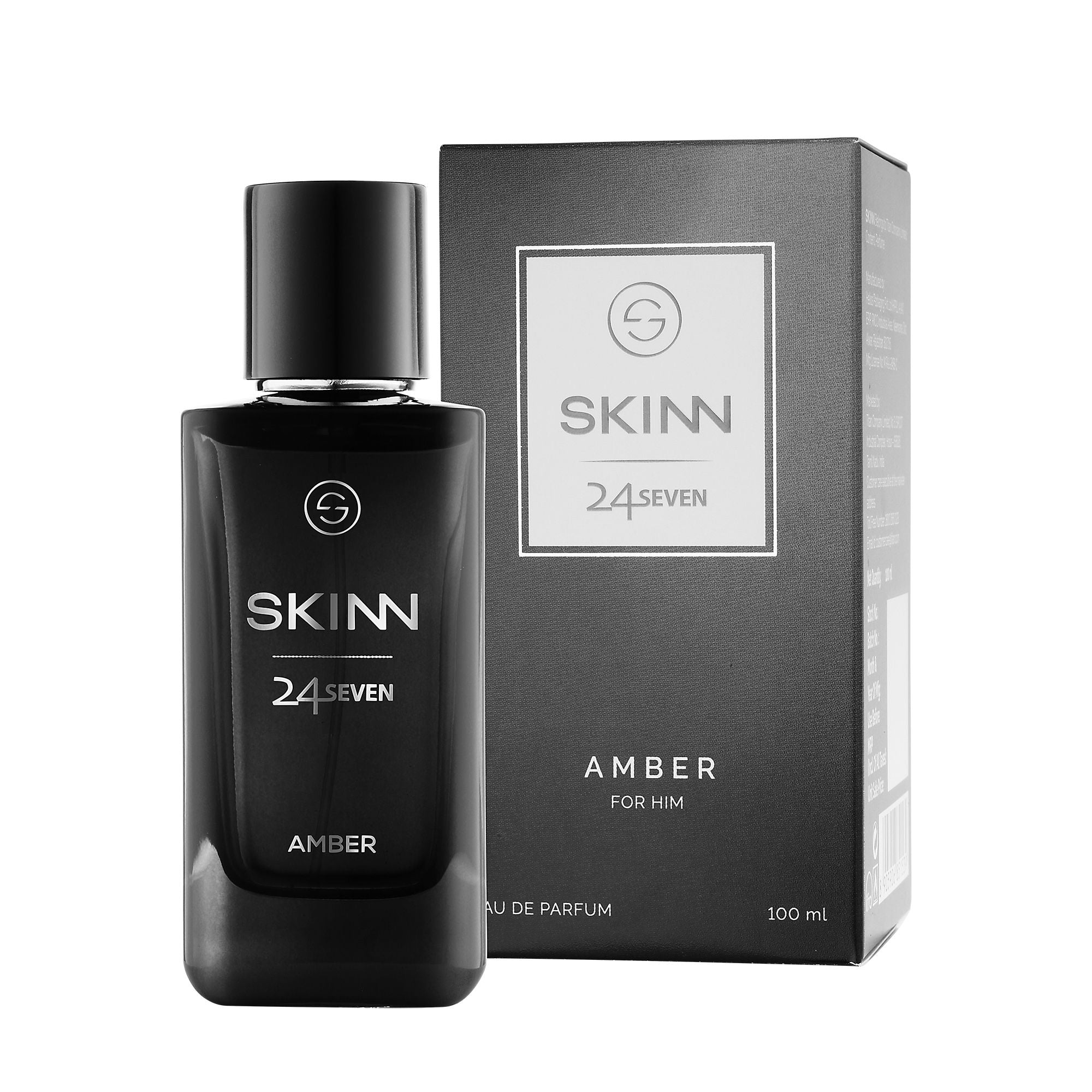 Skinn By Titan 24Seven Perfume for Men - Amber Eau De Parfum | Grocsy