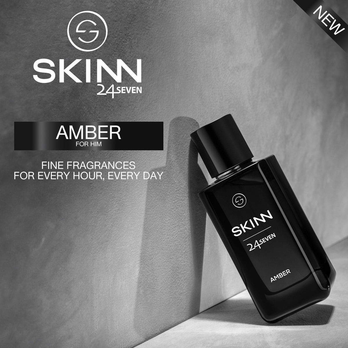Skinn By Titan 24Seven Perfume for Men - Amber Eau De Parfum | Grocsy