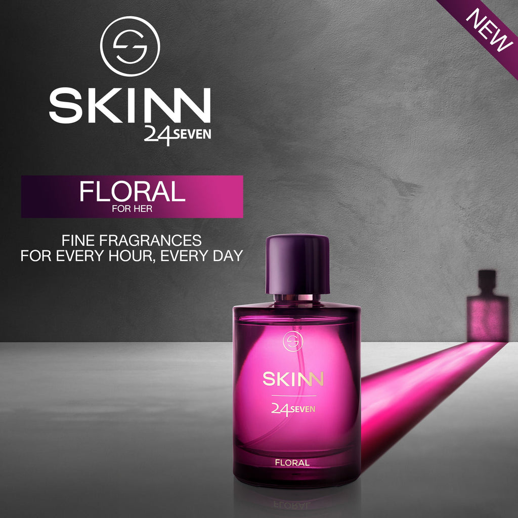 Skinn By Titan 24Seven Perfume for Women - Floral Eau De Parfum | Grocsy