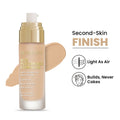 Swiss Beauty High Performance Foundation With Vitamin C & Niacinamide Light-Weight - 04 Natural Nude | Grocsy