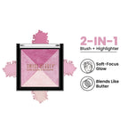 Swiss Beauty Baked Blusher & Highlighter - 03 | Grocsy