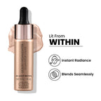Swiss Beauty Drop and Glow Liquid Highlighter , Shimmer Shine , Dewy Finish - 04 Light Brown | Grocsy