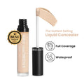 Swiss beauty Full Coverage Liquid Concealer With Jojoba Oil - 02 Sand Sable | Grocsy