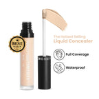 Swiss beauty Full Coverage Liquid Concealer With Jojoba Oil - 04 Medium Beige | Grocsy