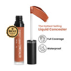 Swiss beauty Full Coverage Liquid Concealer With Jojoba Oil - 09 Orange | Grocsy
