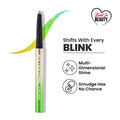 Swiss Beauty Holographic Eyeliner , Multi Chrome Effect , Water -Proof ,Smudge Proof - 2 Nouthern Light | Grocsy