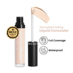 Swiss beauty Full Coverage Liquid Concealer With Jojoba Oil - 10 Porcelain | Grocsy