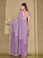 Tikhi Imli Sequinned Embellished Saree | Grocsy