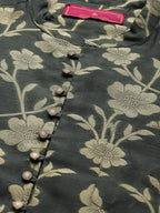 House of Pataudi Men Jashn Floral Zari Work Kurta with Churidar | Grocsy