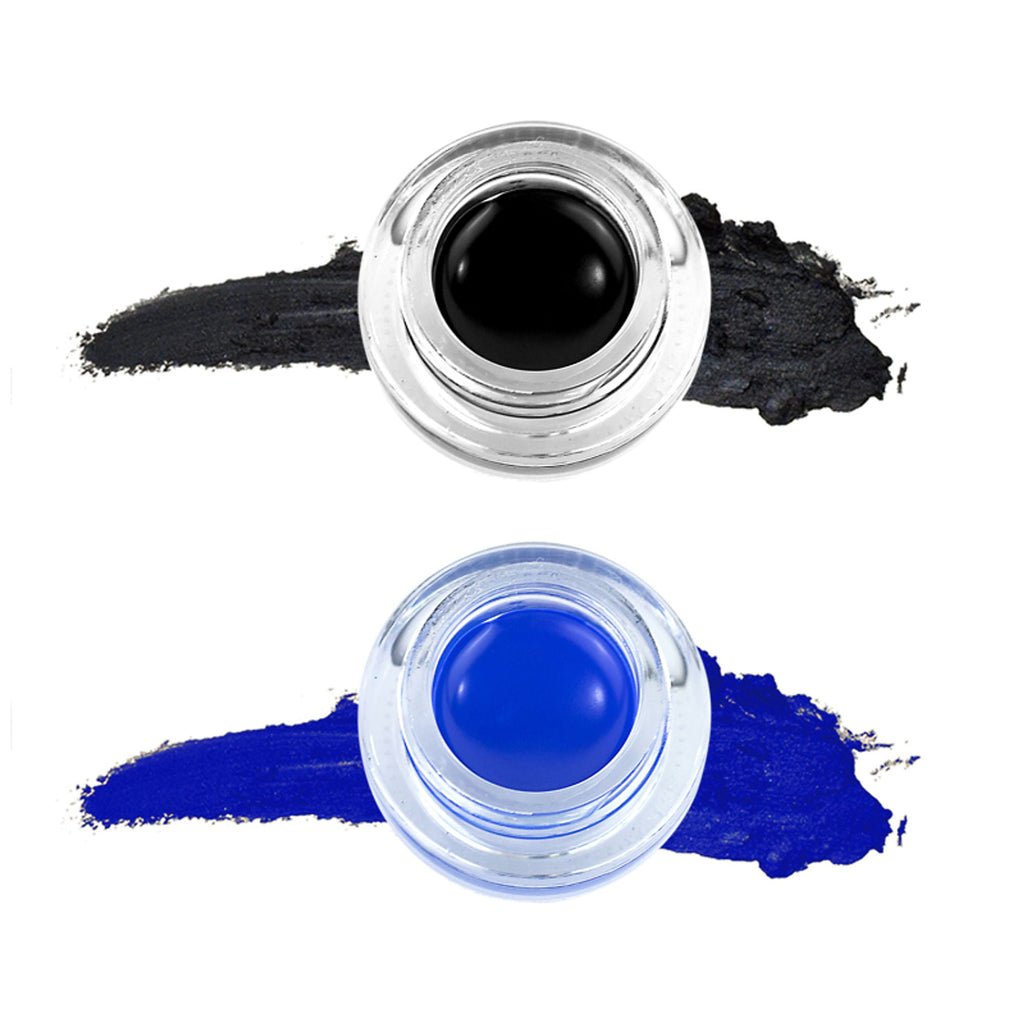 MARS Cosmetics 2-In-1 Hue Gel Eyeliner With 2 Brush Set - 1 | Grocsy