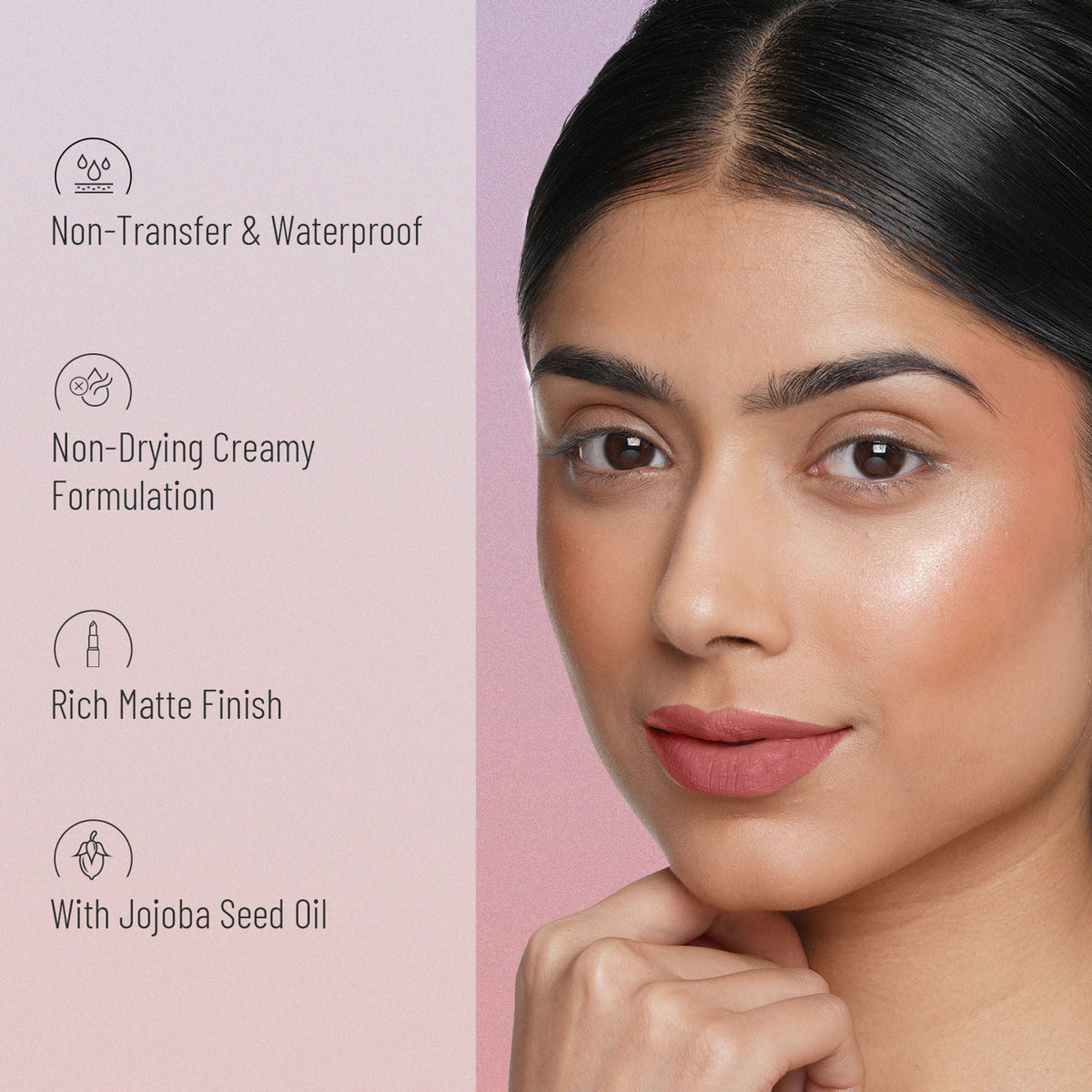 Swiss Beauty Non Transfer Waterproof Lipstick - 405 Orange Red | Grocsy