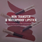 Swiss Beauty Non Transfer Waterproof Lipstick - 406 Hot Red | Grocsy