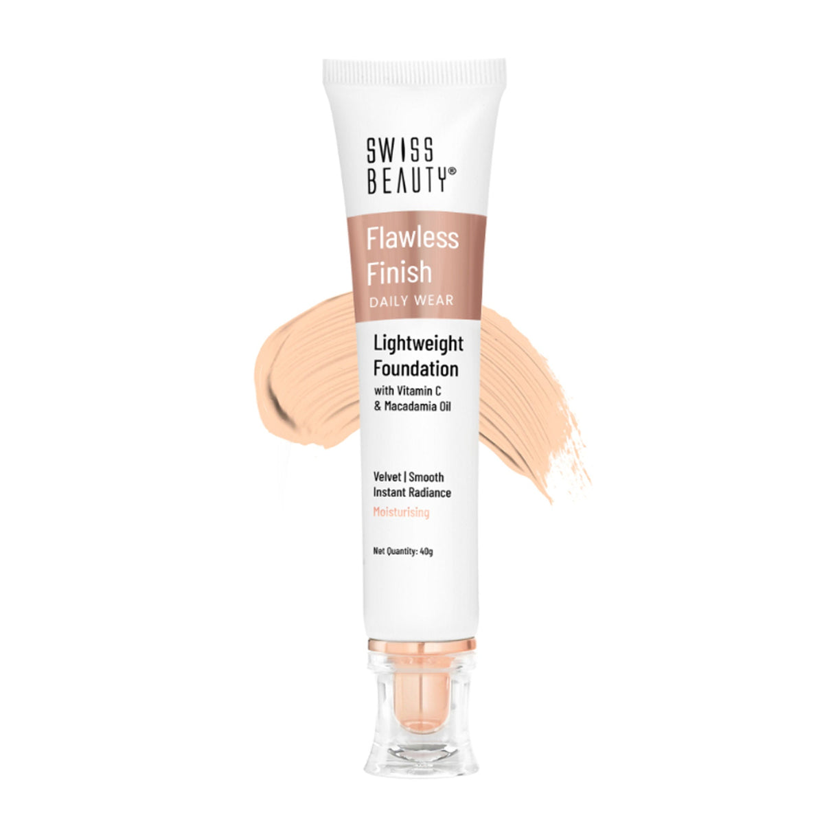 Swiss Beauty Flawless Finish Daily Wear Lightweight Foundation - 03 Natural Beige | Grocsy