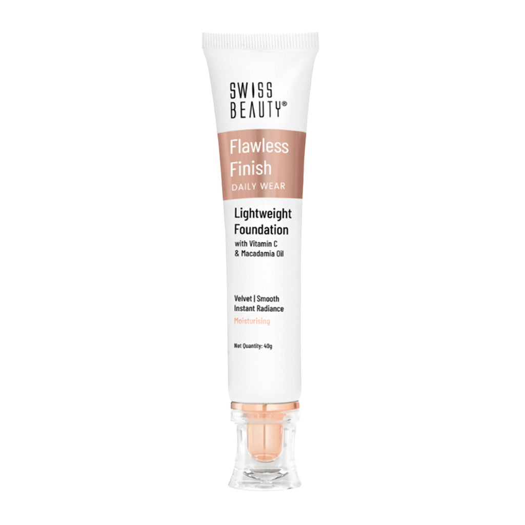 Swiss Beauty Flawless Finish Daily Wear Lightweight Foundation - 03 Natural Beige | Grocsy