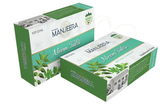 Manjeera Neem Tulasi Hand Made Soap | Grocsy
