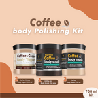 Volamena Organics Coffee De-Tan Body Polishing Kit | Grocsy
