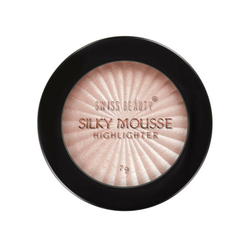 Swiss Beauty Silky Mousse Highlighter With Shimmery Finish - 01 Tiramisu | Grocsy