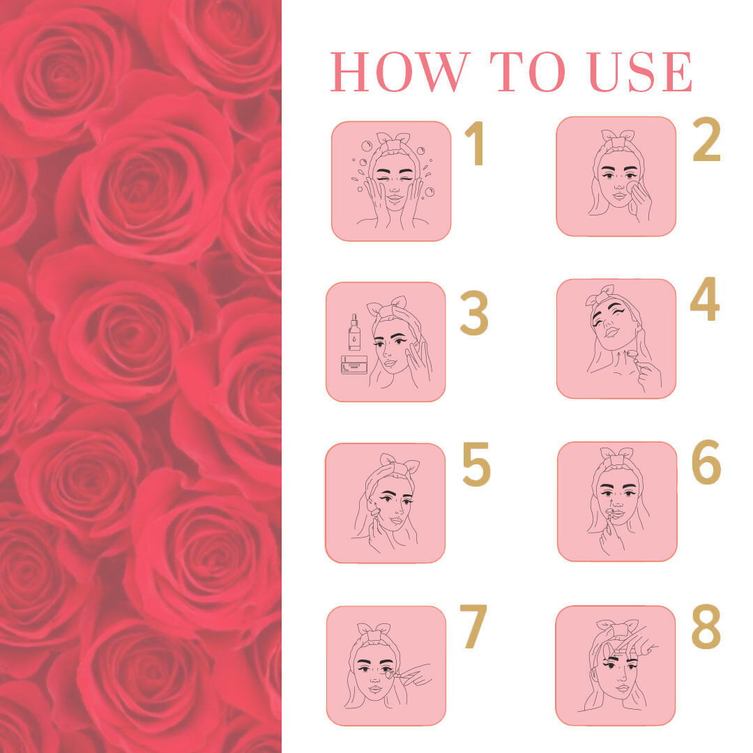 Khadi Natural Rose Quartz Facial Roller | Grocsy