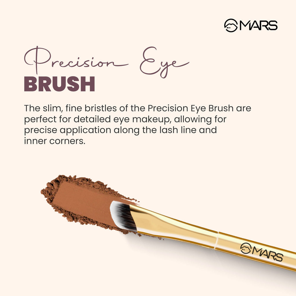 MARS Cosmetics Artist'S Arsenal Precision Eye Brush - Golden | Grocsy