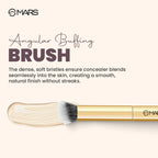 MARS Cosmetics Artists Arsenal Angular Buffing Brush Golden - BRF09 | Grocsy