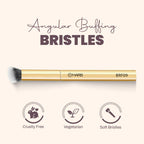 MARS Cosmetics Artists Arsenal Angular Buffing Brush Golden - BRF09 | Grocsy
