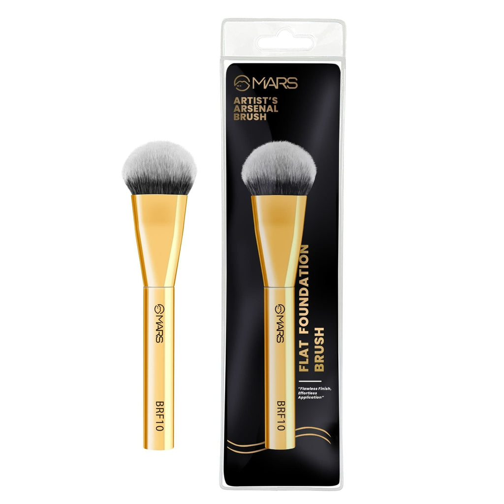 MARS Cosmetics Artist'S Arsenal Flat Foundation Brush - Golden | Grocsy