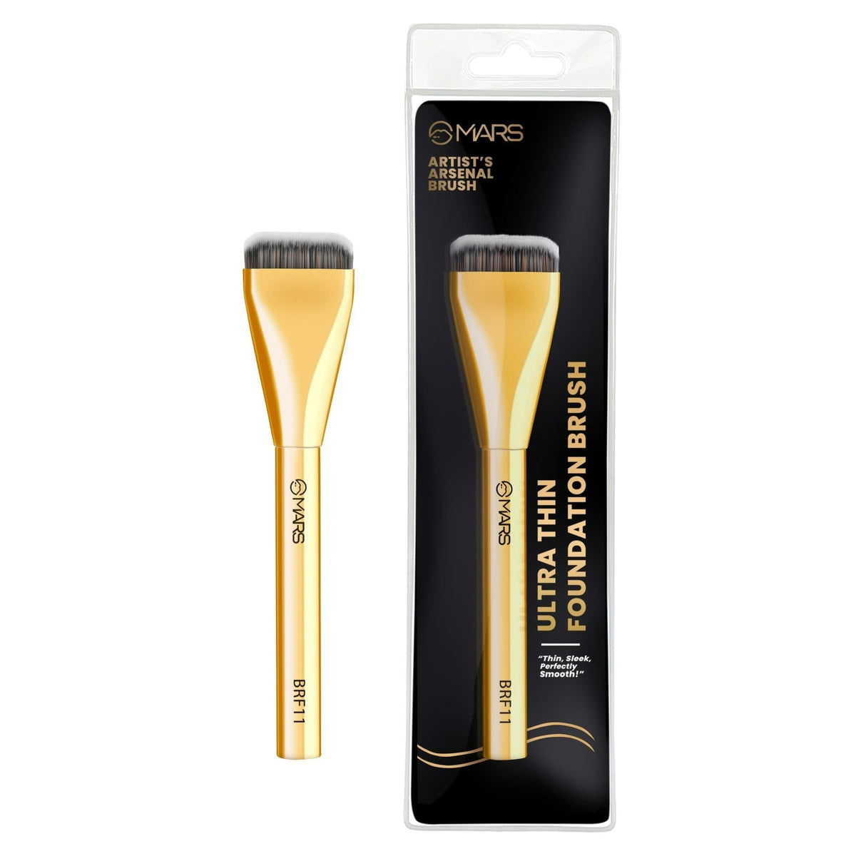 MARS Cosmetics Artist's Arsenal Ultra Thin Foundation Makeup Brush | Grocsy