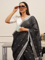 Tikhi Imli Ethnic Motifs Saree | Grocsy