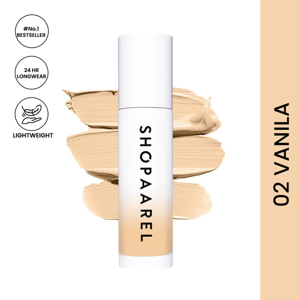 Shopaarel Miracle Skin Foundation - Vanilla 02 | Grocsy