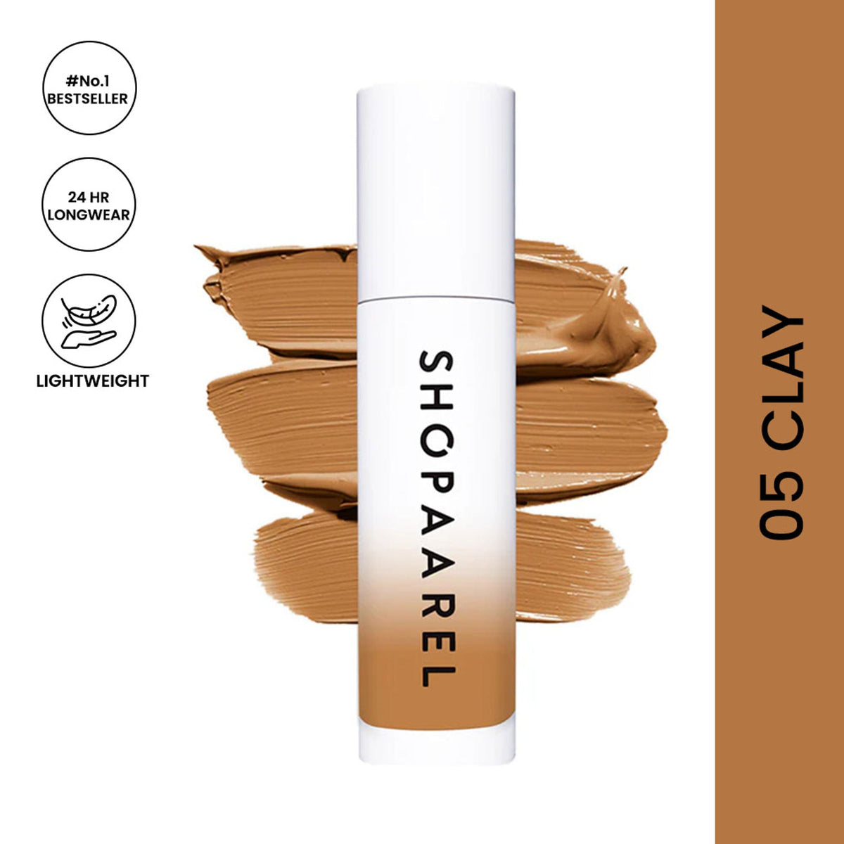 Shopaarel Miracle Skin Foundation - Clay 05 | Grocsy