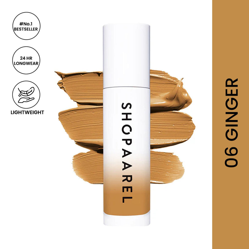 Shopaarel Miracle Skin Foundation - Ginger 06 | Grocsy