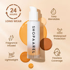 Shopaarel Miracle Skin Foundation - Walnut 07 | Grocsy