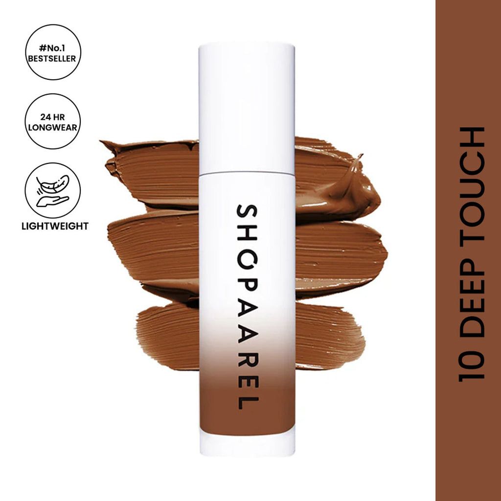 Shopaarel Miracle Skin Foundation - Deep Touch 10 | Grocsy