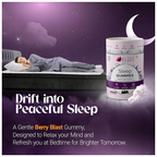 Bliss Welness Sleep Gummies Berry Blast | Grocsy