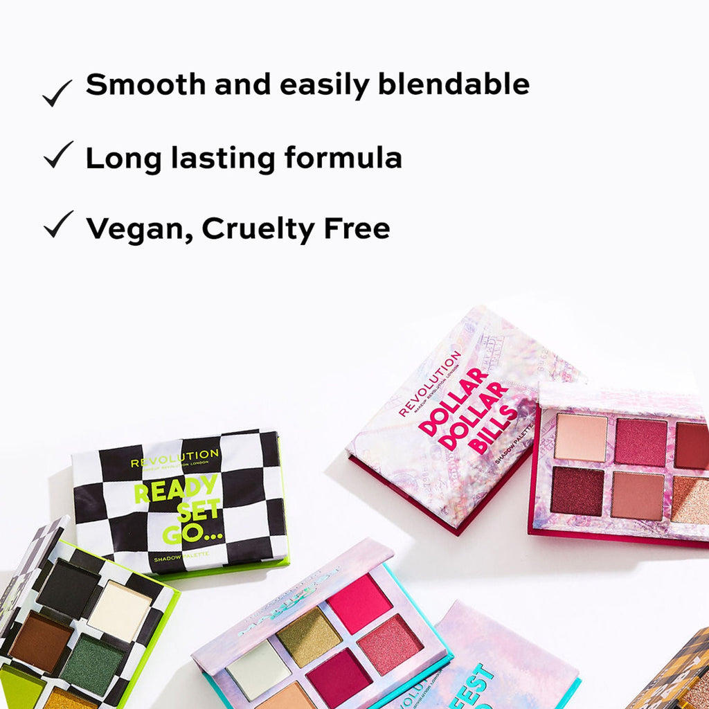 Makeup Revolution Power Eyeshadow Palette 90's Baby - Manifest Boo | Grocsy