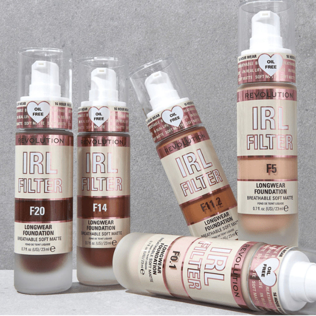Makeup Revolution IRL Filter Longwear Foundation - F6 | Grocsy
