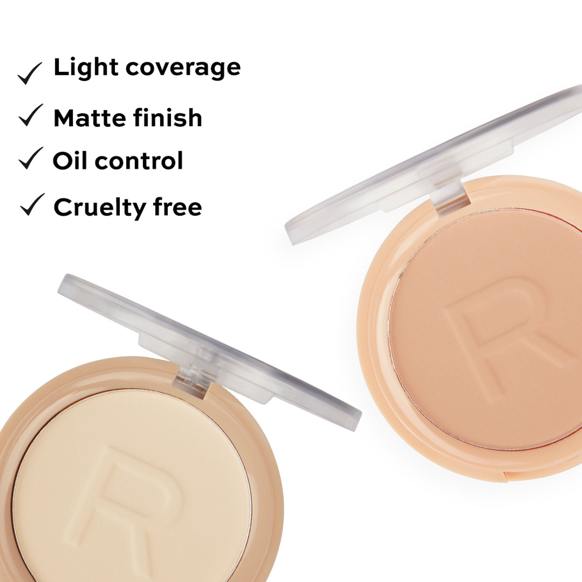 Makeup Revolution Reloaded Pressed Powder - Dark | Grocsy