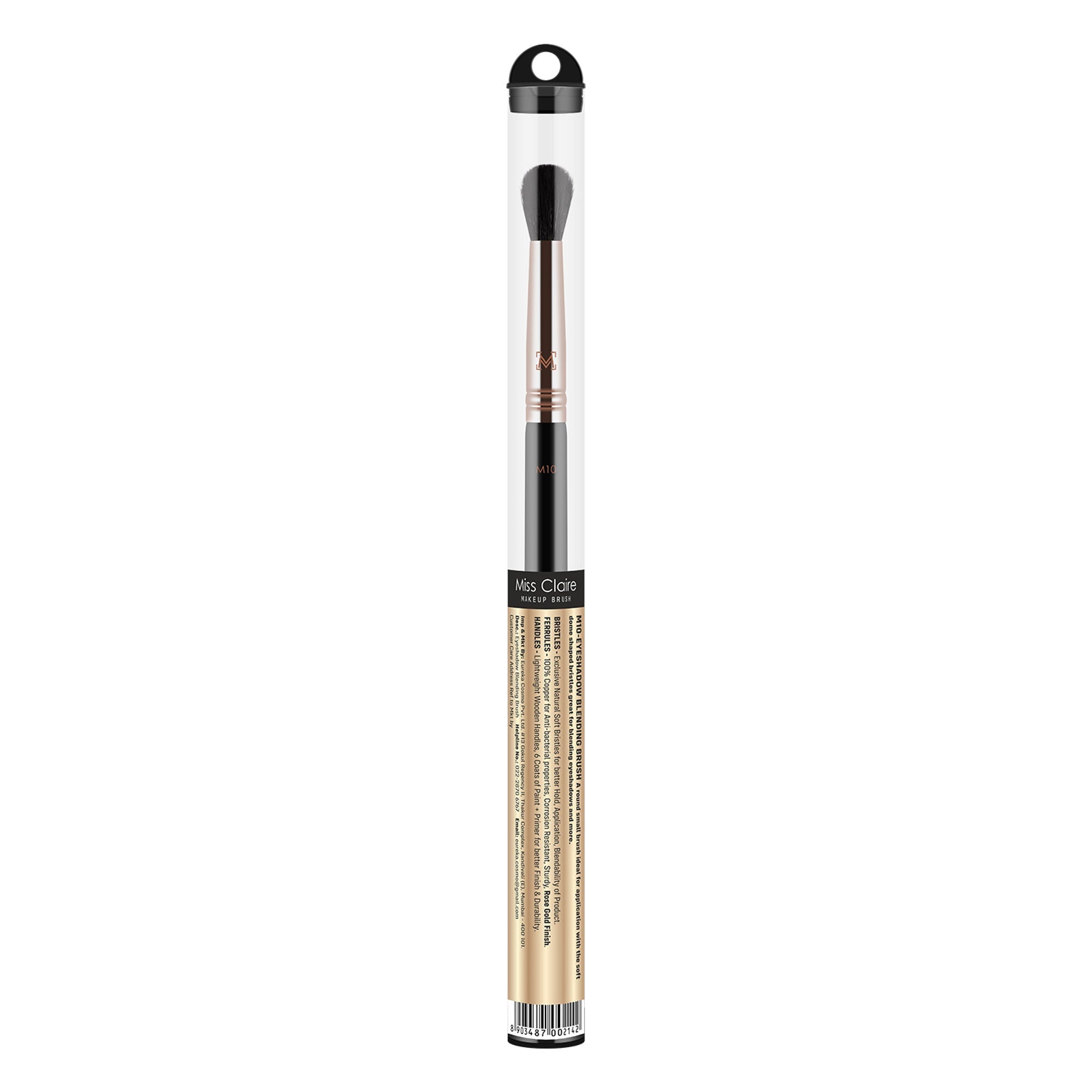 Miss Claire M10 - Eyeshadow Blending Brush - Rose Gold | Grocsy