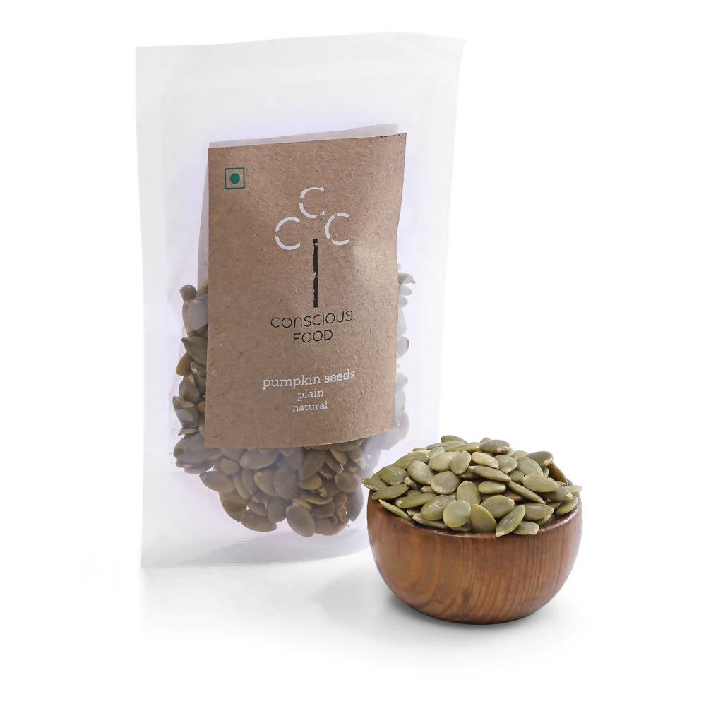 Conscious Food Pumpkin Seeds (Plain) | Grocsy