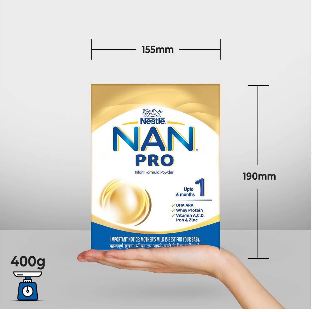 Nestle Nan Pro 1 Infant Formula Powder Upto 6 months Stage 1 | Grocsy