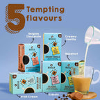 Bevzilla Assorted Flavours Instant Coffee Cubes Pack with Organic Date Palm Jaggery | Grocsy
