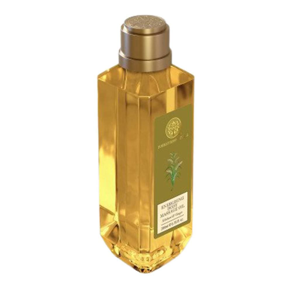 Forest Essentials Energising Body Massage Oil Khubani & Ginger | Grocsy