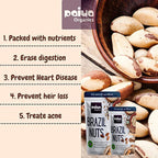 Paiya Organics Brazil Nuts | Grocsy
