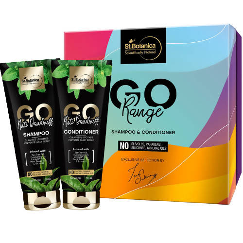 St.Botanica Go Anti Dandruff Shampoo And Conditioner Combo | Grocsy