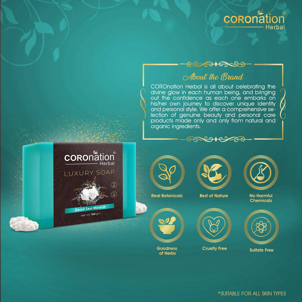 Coronation Herbal Dead Sea Mineral Luxury Soap | Grocsy