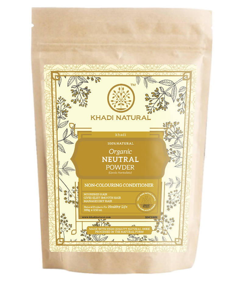Khadi Natural Organic Neutral Powder | Grocsy