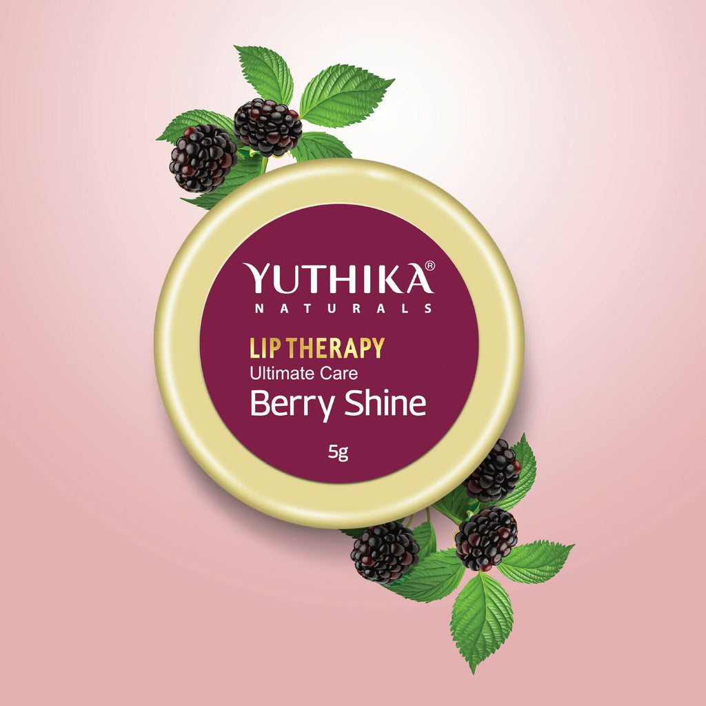 Yuthika Moisturizing Lip Balm – Berry Shine | Grocsy