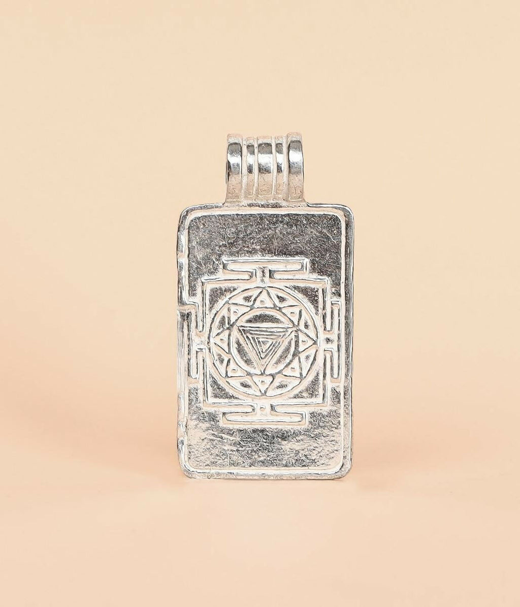Isha Life Linga Bhairavi Silver Pendant | Grocsy